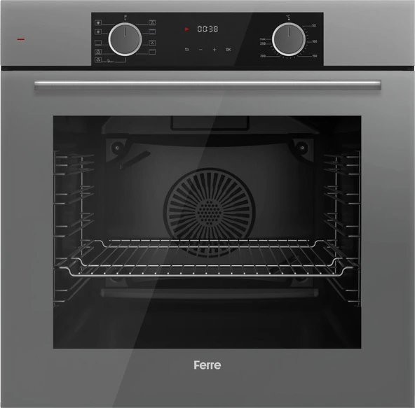 Ferre Fryart Sc Serisi Gri 3'lü Ankastre Set ( XE63CPR-SC208-D088 ) - Resim 2