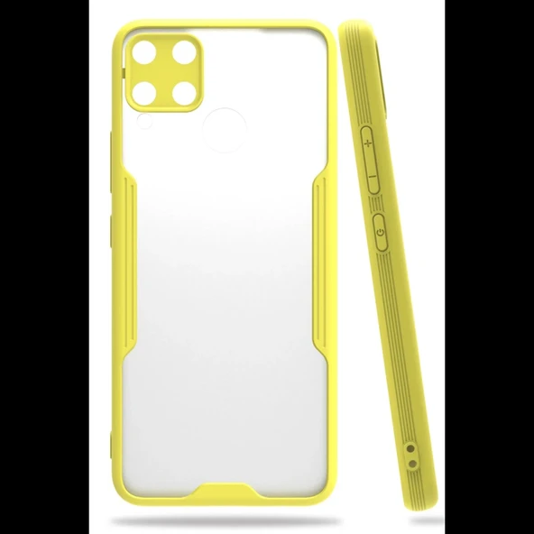 Joy Tekno Realme C15 Kılıf Platin Silikon ürün görseli