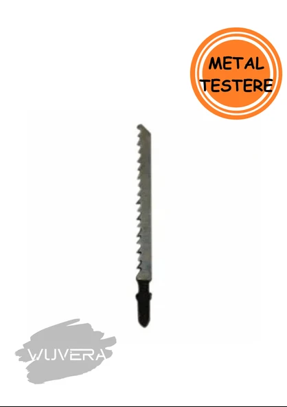 Wuvera Dekupaj Metal Testere – 1 Adet, Sert Metal Kesimlerine Uygun Hassas Bıçak - Resim 2