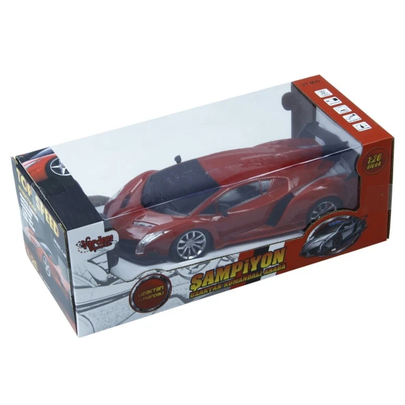 Uzaktan Kumandalı Spor Araba - 699-195 - Kırmızı - 2