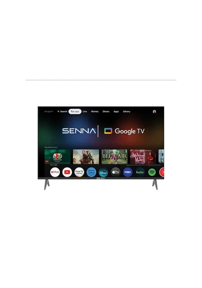 Senna 50SNF9000U 4K Ultra HD 50" 127 Ekran Uydu Alıcılı Google Smart LED TV
