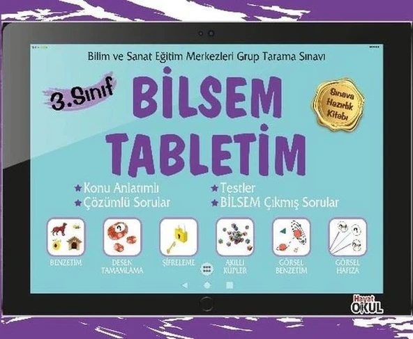Hayat Okul 3. Sınıf Bilsem Tabletim (Yeni) ürün görseli