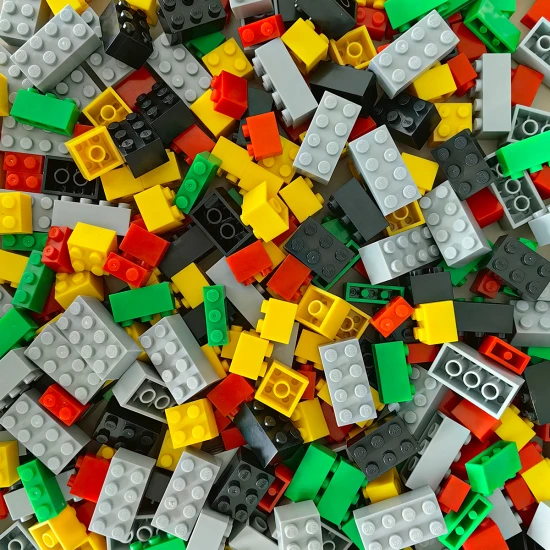 Lego Classic Uyumlu 250 Parça Blok Ve 2 Adet Mini Figürlü Mega Aktivite Seti - 5