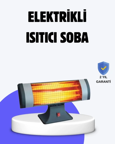 Taşınabilir Infrared Isıtıcı Aşırı Isınma Korumalı ürün görseli 1