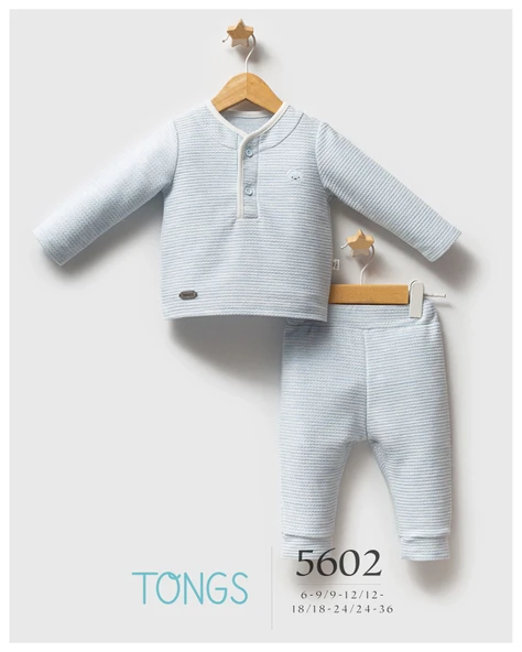 Tongs Baby Classic Bear 2'li Takım 5602 Mavi ürün görseli