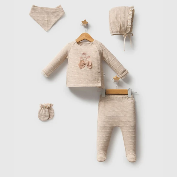 Tongs Baby Magic Forest 5'li Hastane Çıkışı 5645 Krem ürün görseli