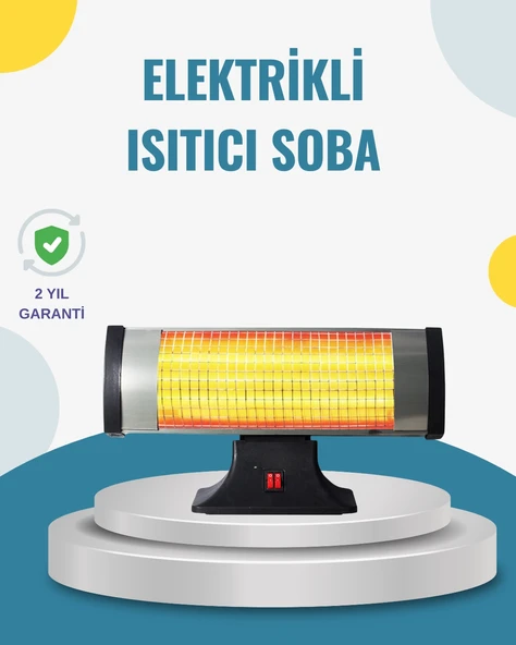Hızlı Isıtan Kızılötesi Isıtıcı 3 Kademe Ayarlı ürün görseli 1