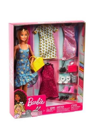 Barbie Kıyafet Kombinleri Seti BRB/GDJ40 - 4