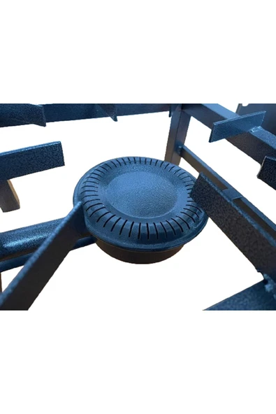 sobapark 33x33 cm Sanayi Tipi Ocak Volkan Ocak Kare Ocak BÜYÜK Ateş Ocağı Lokanta Ocağı Güçlü Kazan Ocağı - 6