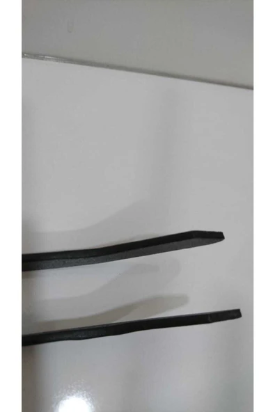 Oktay Elektrostatik Toz Boyalı Demir Maşa - Mangal Soba Maşası - Şömine Maşası Ateş Maşası 40cm - 3