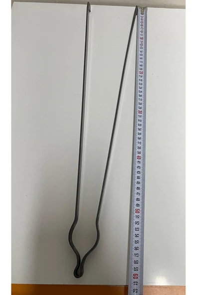 sobapark Demir Maşa Seti Ateş Maşası Köz Maşası Odun Kömür Kestane Mangal Maşası 3'lü Maşa Seti 40-50-60 cm - 6
