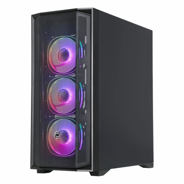 Frisby CX-500 750W 80+ Bronz USB 3.2 ARGB ATX Mid Tower Siyah Kasa - Resim 3