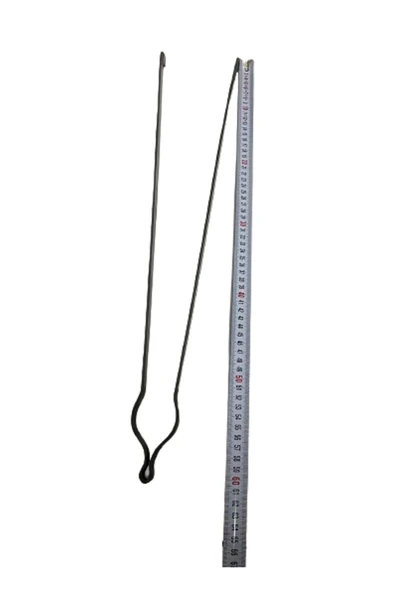 sobapark Demir Maşa Ateş Maşası Köz Maşası Odun Kömür Kestane Mangal Maşası 60 cm KALIN DEMİR MAŞA - 4