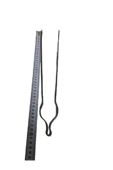sobapark Demir Maşa Seti Ateş Maşası Köz Maşası Odun Kömür Kestane Mangal Maşası 3'lü Maşa Seti 40-50-60 cm - 7