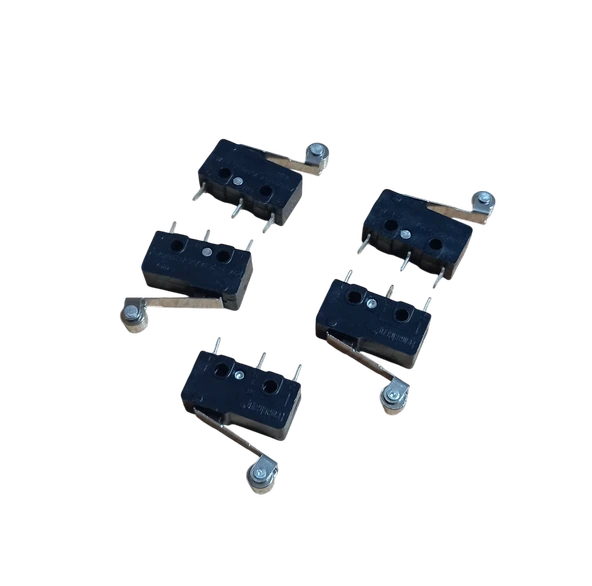 KW-1-2 Tekerlekli Sınır Anahtarı Makaralı Micro Switch 3 Pin - 5 Adet - 1