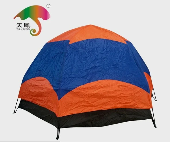 Tam Otomatik 10-12 Kişilik Kamp Çadırı | Çift Katmanlı, Su Geçirmez, Kolay Kurulum (320×320×170 cm) - 3