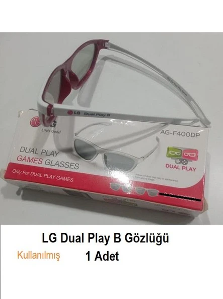 Lg Dual Play Gözlük 1 Adet B Numaralı Gözlük Kullanılmış ürün görseli