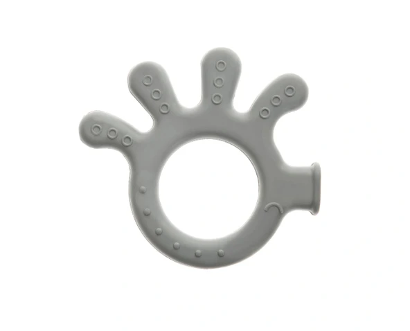 Babyjem Yumuşak Diş Kaşıyıcı Ahtapot Gri ürün görseli 1