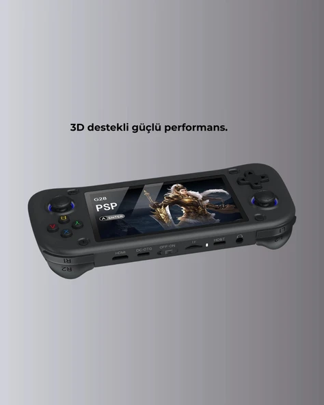4.3” HD Ekranlı El Konsolu 64GB Hafıza Kartı ve 10000 Yüklü Oyun - 3