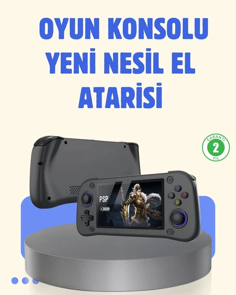 4.3 İnç IPS Ekranlı Taşınabilir Oyun Konsolu 64GB 10000 Oyun ürün görseli 1