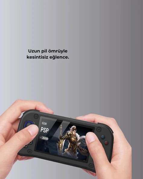 4.3” HD Ekranlı El Konsolu 64GB Hafıza Kartı ve 10000 Yüklü Oyun - 2