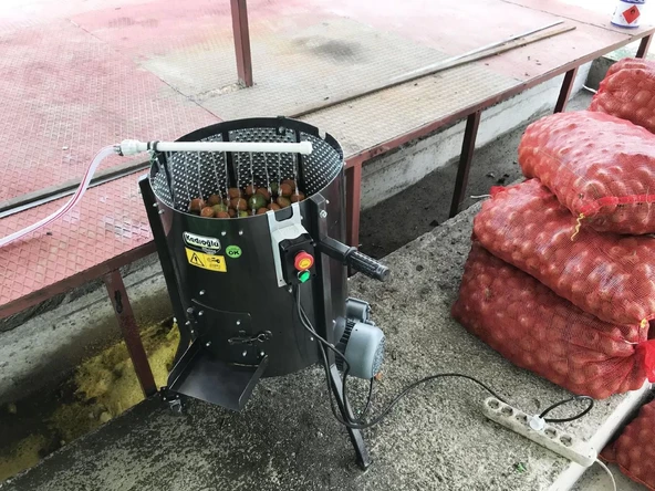 Kadıoğlu Cks80 80 Litre 60 Kg Ceviz Soyma Makinesi Sabit Devirli - 3