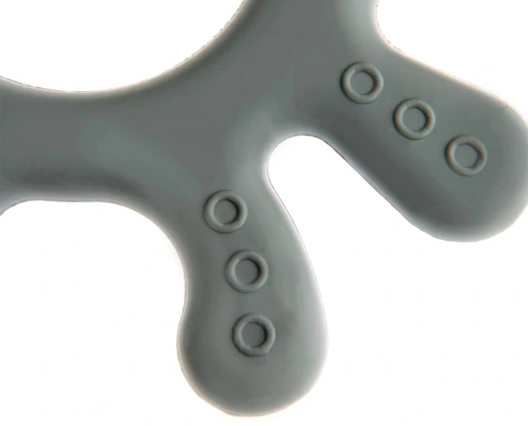 Babyjem Yumuşak Diş Kaşıyıcı Ahtapot Gri - Resim 5