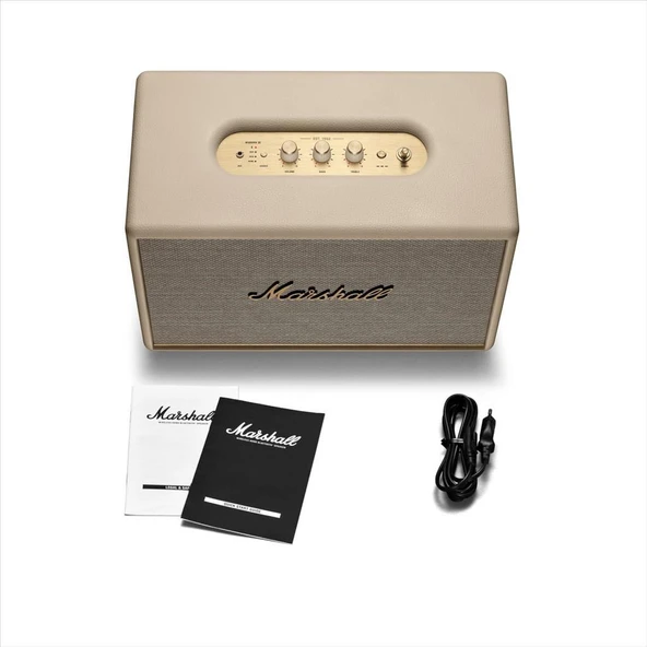 Marshall Woburn III Krem Bluetooth Hoparlör Outlet - 4
