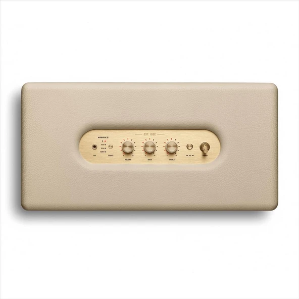 Marshall Woburn III Krem Bluetooth Hoparlör Outlet - 3