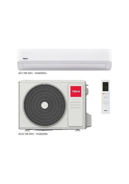 Teka ACI 118 WH - ACO 118 WH A+ 18000 BTU Duvar Tipi Klima - 1