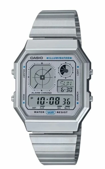 CASIO A130WE-7ADF RETRO ERKEK KOL SAATİ ürün görseli 1