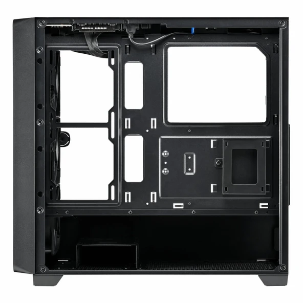 FSP CMT318 750W 80+ Bronz USB 3.2 ARGB eATX Full Tower Siyah Kasa - Resim 6