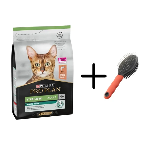 Proplan Somonlu Kısırlaştırılmış Kedi Maması 3 Kg + Tarak Hediyeli ürün görseli