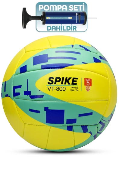 Telvesse VT800 Spike Voleybol Topu Pompalı Yumuşak Doku Semi-Pro İç-Dış Mekan Soft Touch 300 g No:5 ürün görseli 1