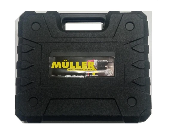 Zhltools 24 V 5 Ah Çelik Şanzuman Bakır Sargılı Çift Akülü Şarjlı Matkap Vidalama 27 Parça Set - Resim 4