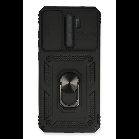 Joy Tekno Xiaomi Redmi Note 8 Pro Kılıf Pars Lens Yüzüklü Silikon - 1