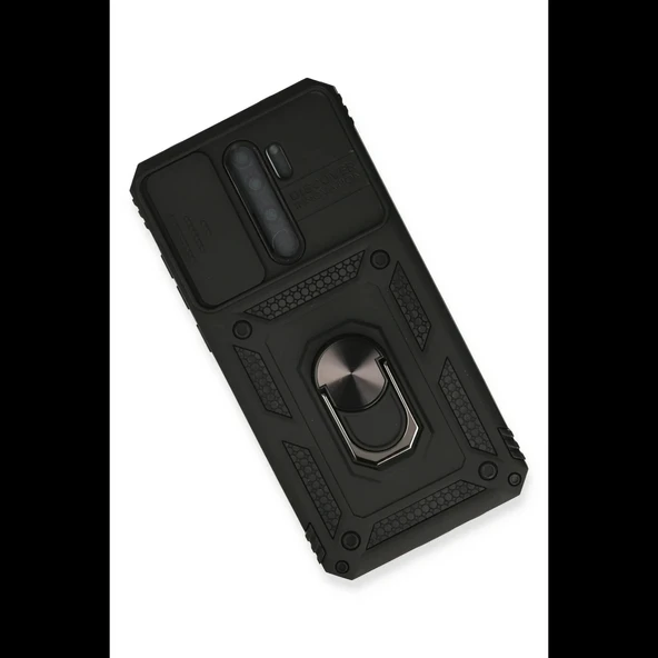 Joy Tekno Xiaomi Redmi Note 8 Pro Kılıf Pars Lens Yüzüklü Silikon - 3