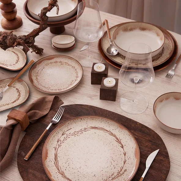 KÜTAHYA PORSELEN MODERNA 30 PARÇA YEMEK TAKIMI ürün görseli