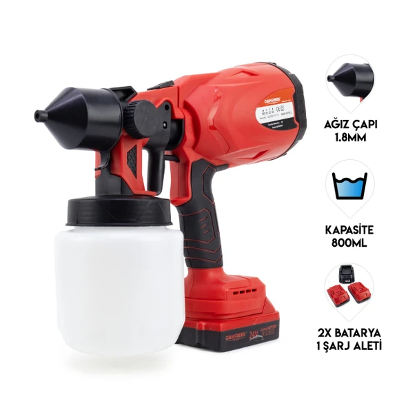 DAWREEK Boya Tabancası MW800