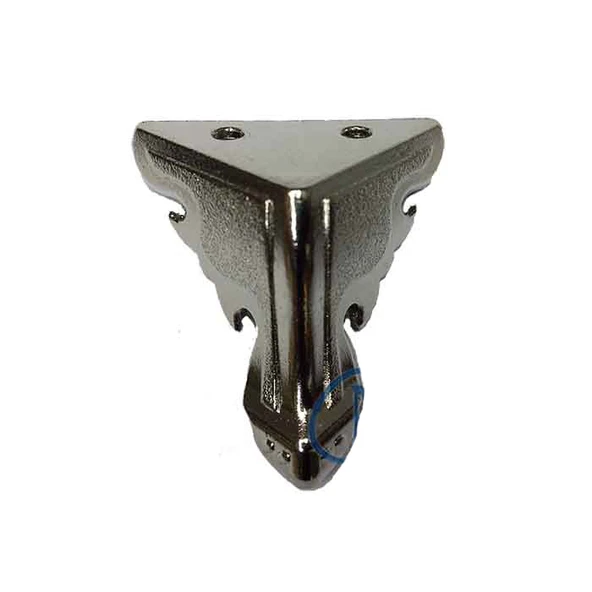 Kelebek Ahşap, Mdf, Sunta Sandık Ayağı, Kutu Ayak 2,5 cm - Nikel ürün görseli