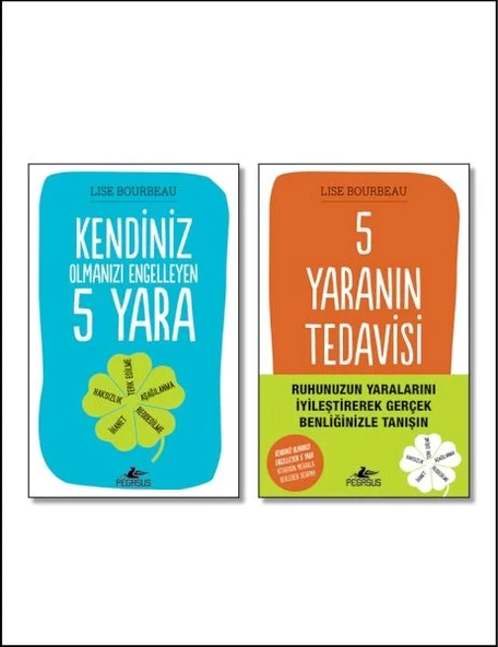 Kendiniz Olmanızı Engelleyen 5 Yara Ve 5 Yaranın Tedavisi (2 Kitap Set) ürün görseli