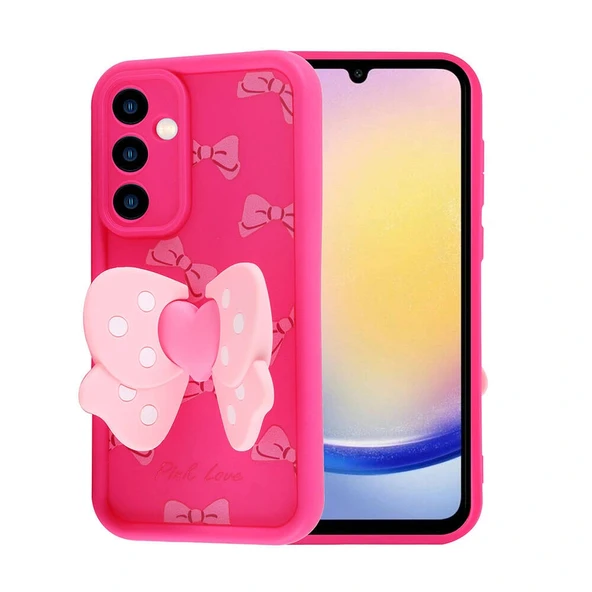 Galaxy A25 Kılıf Kamera Korumalı Figür Tasarımlı Zore Kapya Kapak - Resim 5