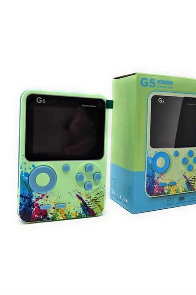 3.5 İnç Klasik Retro LCD Ekran 500 Oyunlu Oyun Konsolu Taşınabilir ürün görseli 1