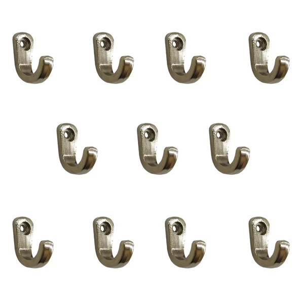 Tekli Anahtar, Bijuteri, Vitrin, Dekor Askısı - Nikel, 10x18x22 Mm - Resim 2