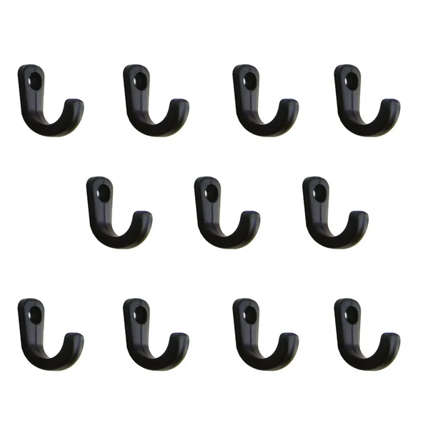 Tekli Anahtar, Bijuteri, Vitrin, Dekor Askısı - Siyah, 10x18x22 Mm - Resim 2