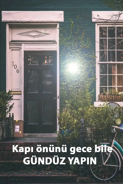 luxshome Led Projektör 100 W Ip 66 Su-toz Geçirmez 7200 Lm Smd Led Yüksek Işık Beyaz 6500k - Resim 3