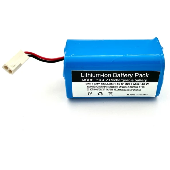 Fakir Robert Rs 710 Robot Süpürge 3200 mAh 14.4 V  Batarya – Orjinal Uyumlu Uzun Ömürlü, Yüksek Performans Pil - Resim 2