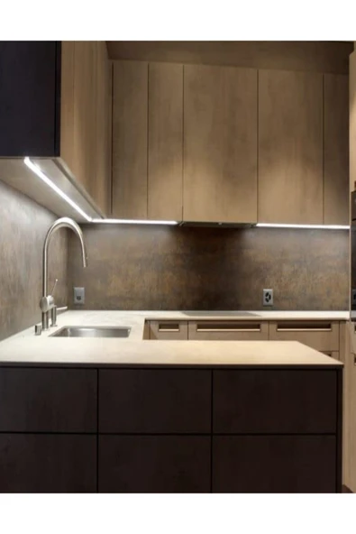 Viesteknoloji Mutfak Tezgah Altı Dekoratif Led Aydınlatma Armatür 30cm Beyaz Işık ürün görseli