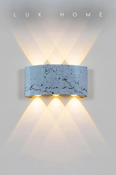 Voxify Beyaz Mermer Desenli Ct Haiti Aplik Modern Dekoratif Salon Duvar İşyeri Ofis Otel Restourant Kafe - Resim 2