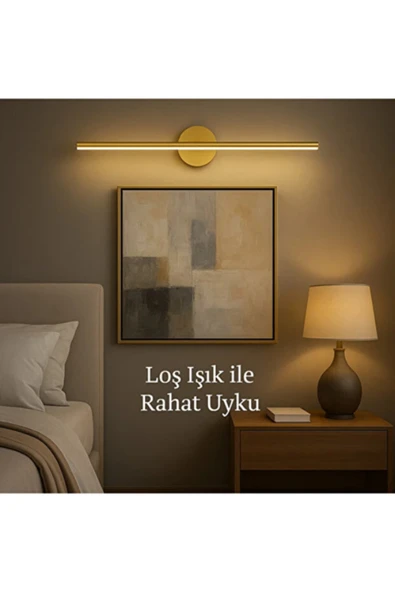 luxshome Gold Kasa Banyo Duvar Ayna Tablo Resim Aydınlatması Flüt Aplik Kuğu Aplik Led Aplik Elektrikli - Resim 2